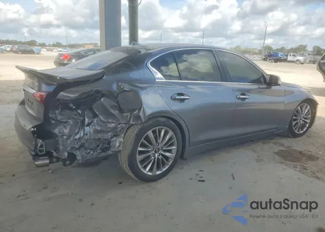 2020 Infiniti Q50 3.0T Luxe from USA, damaged, VIN JN1EV7AP4LM204117